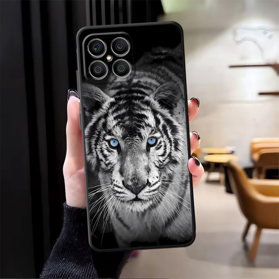 Cool Animal Tiger Lion Funda Phone Cover Case for Honor 200 400 Lite 90 70 X6 X7 X8 Magic5Lite 8X X5b X9a