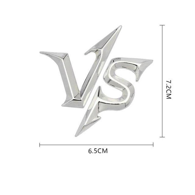 

Наклейки на автомобиль VS, значок, украшение на хвост, эмблема, наклейки