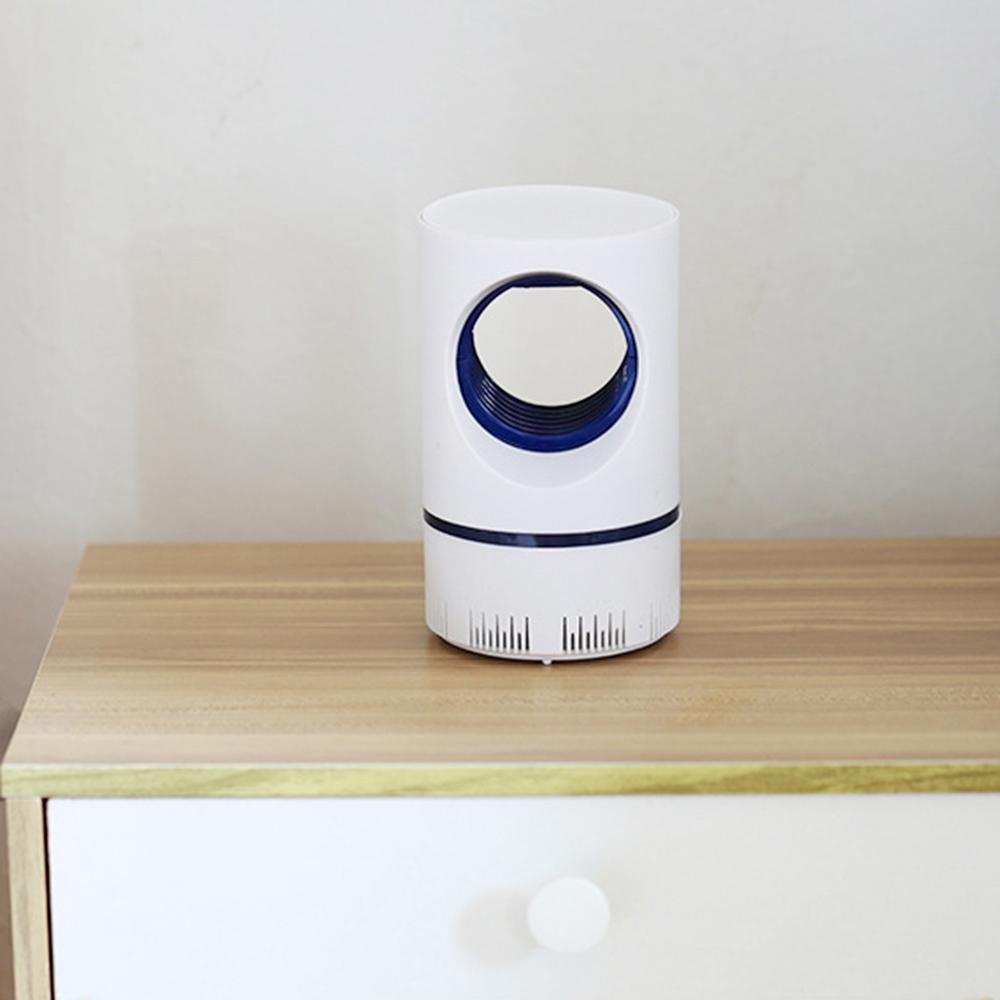 LED Elektrische Mückenvernichter Lampe Innen Außen Insektenfalle Kein Lärm Keine Strahlung USB Stromversorgung, Saugend