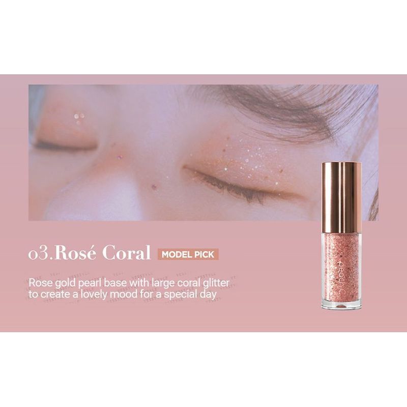 Peach C - Champagne Eye Glitter - 3 Colors