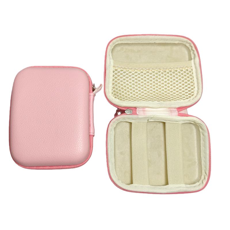 1PC Digital Camera Case for CAMKORY, Small Travel Compact Camera Holder with Mesh Pocket for Accessories SD Card