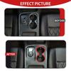 For Dodge Durango 2011+ Red Center Gear Shift Water Cup Holder Bezel Cover Trim