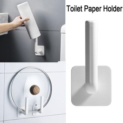 Storage Organizer Tissue Holder No Drilling Adhesive Hat Hooks  for Kitchen