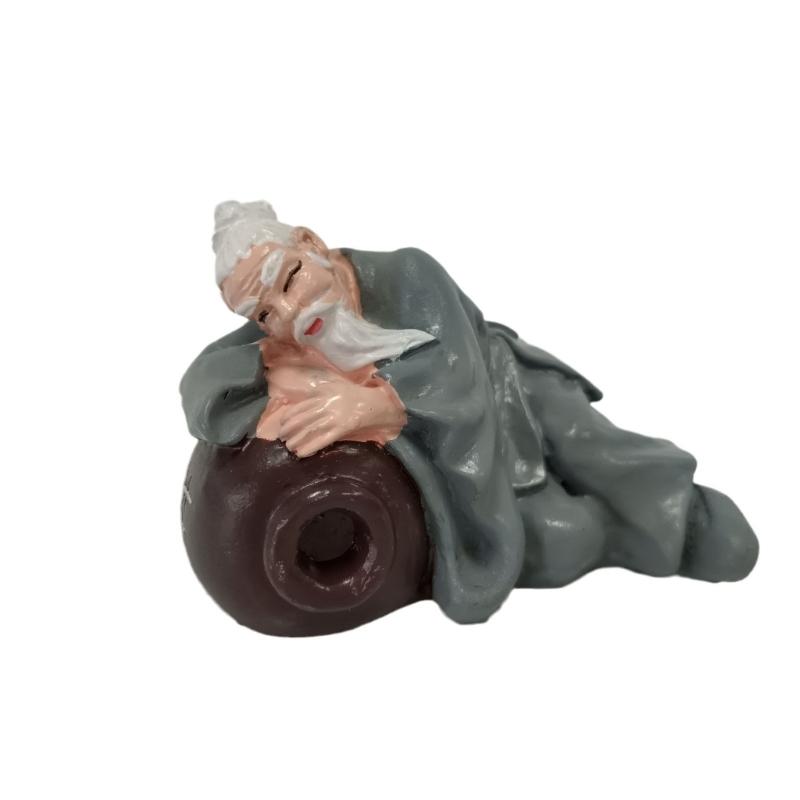 Aquariums Geezer Statue Artificial Hideouts Resin Aquariums Decorations Art Crafts Terrarium Habitat Ornaments 1