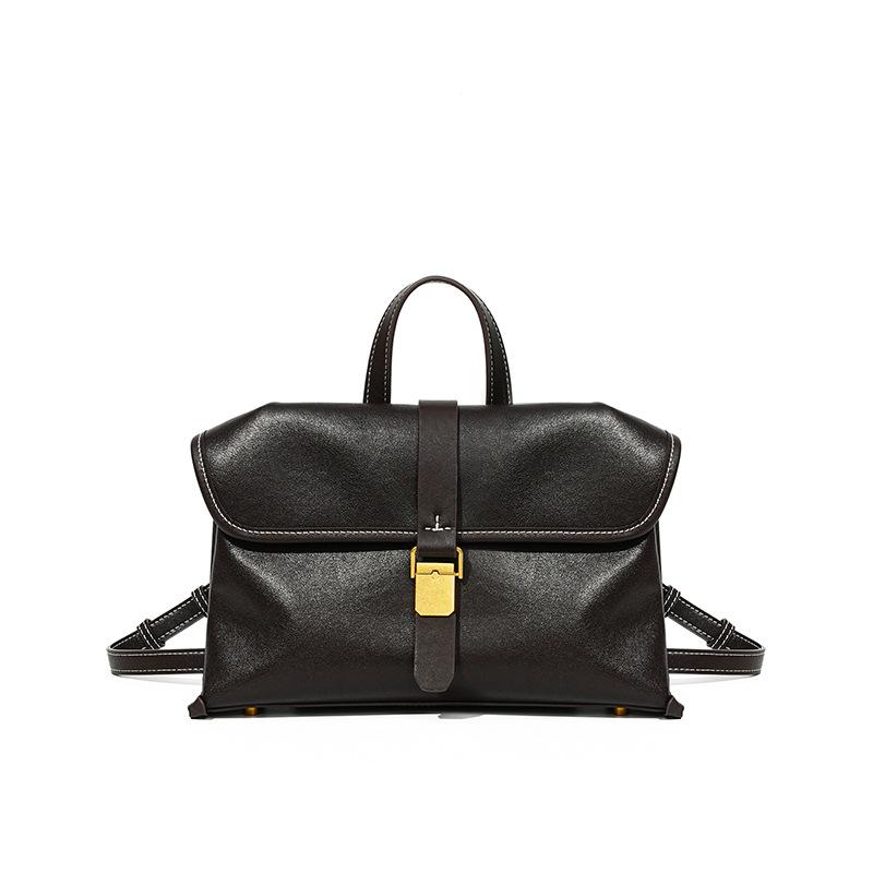 

Сумка почтальона ретро из коровьей кожи растительного дубления первого слоя, женская, из натуральной кожи, универсальная, портативная, на плечо, женская сумка премиум-класса