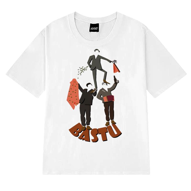 Eurovision 2025 T shirt New Men Women sweden finland KAJ bara bada bastu Graphic short sleeve T-shirts Unisex Casual Cotton Tops