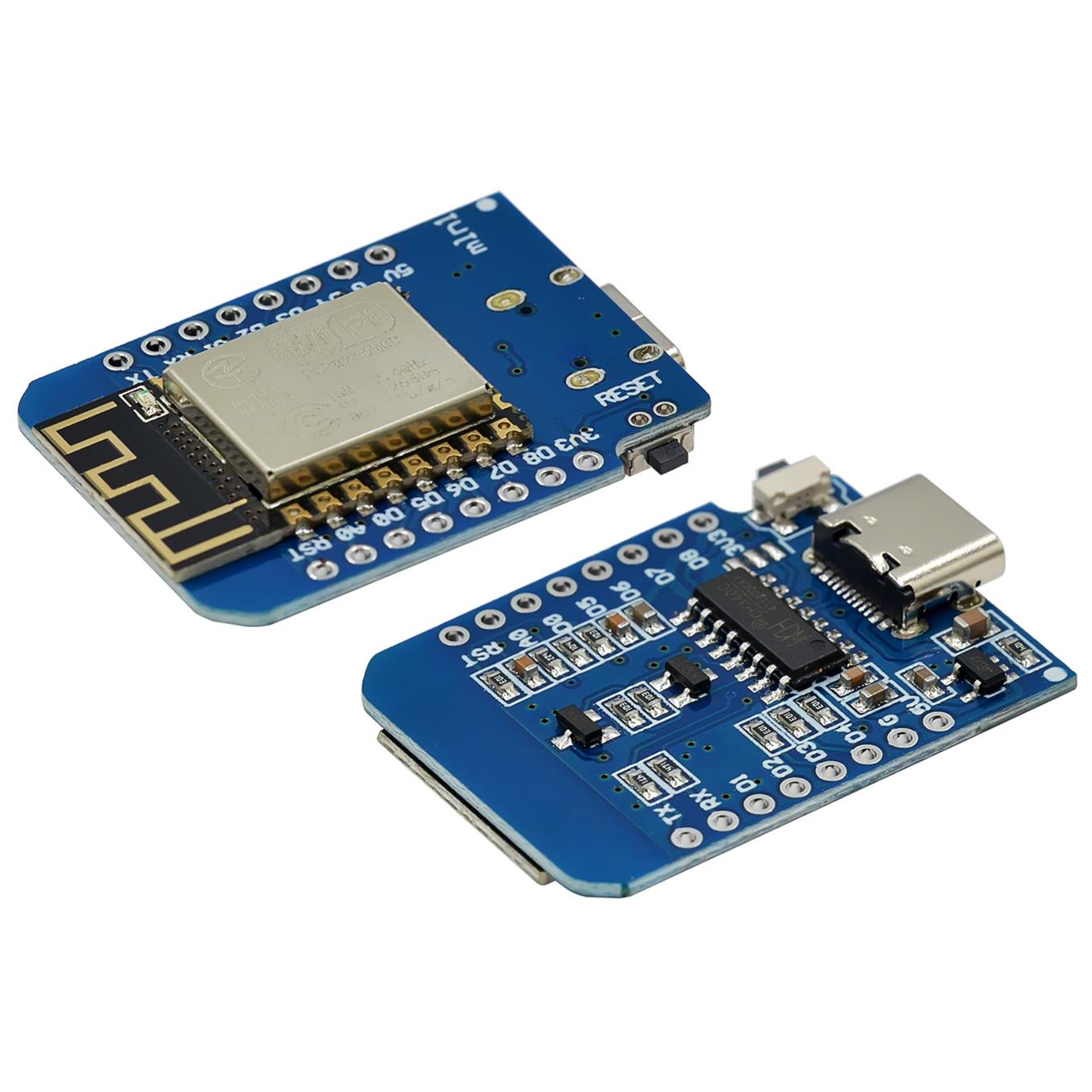

ESP8266 ESP-12 ESP-12F ESP12F CH340G CH340 V2 USB For WeMos D1 Mini WIFI Development Board NodeMCU Lua IOT Board 3.3V With Pins
