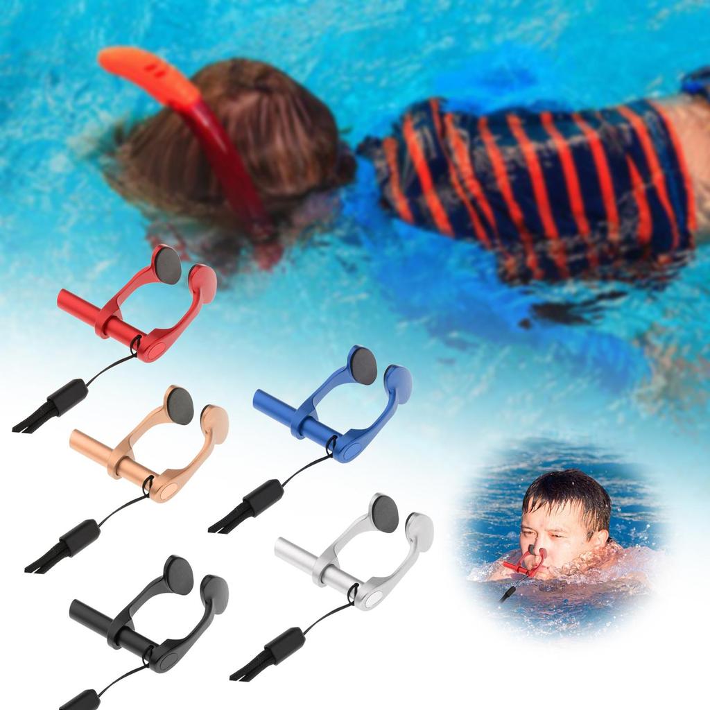 Swim Nose Clips Soft Pads Waterproof Swimming Nose Clip Nose Protector For Scuba Diving Water Sports Learn Swimming Accessories