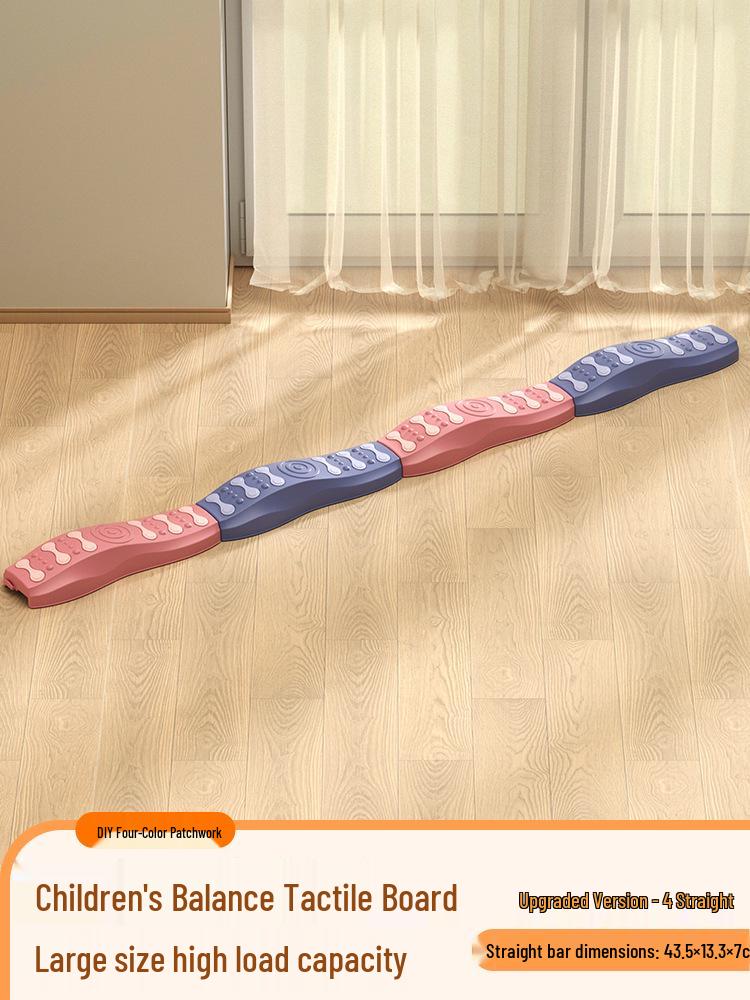 Rainbow Balance Bridge: Sensory Integration Toy for Toddlers