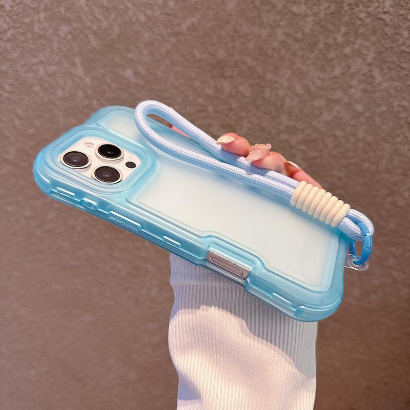 

New Product for IP16PROMAX 3-in-1 Skin-friendly Phone Case with Strap For iPhone 16 Pro Max 6.9