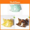 Natural Crystal Fish Resin Art Decor With Oceanic Animal Figurine For Office Desk Gifts