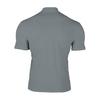 Men Summer T-shirt Half-high Collar Slim Fit Stretchy Solid Color Short Sleeves Base Layer Top Daily Sport Exercise Gym Tee