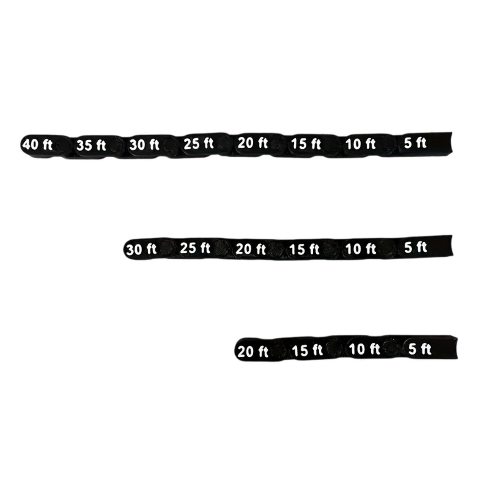3 Piece Art Measuring Tool Set Flexible Jointed Ruler Adjustable Length Multi Angle Measuring Instrument for Drawing and Crafting One Size чёрный
