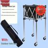 Yishunda Foldable Tennis Ball Picker Cart
