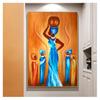 Wall Art Canvas Painting Poster For Home Decor Posters And Prints Unframed Decorative Pictures African Women Life Vintage Style