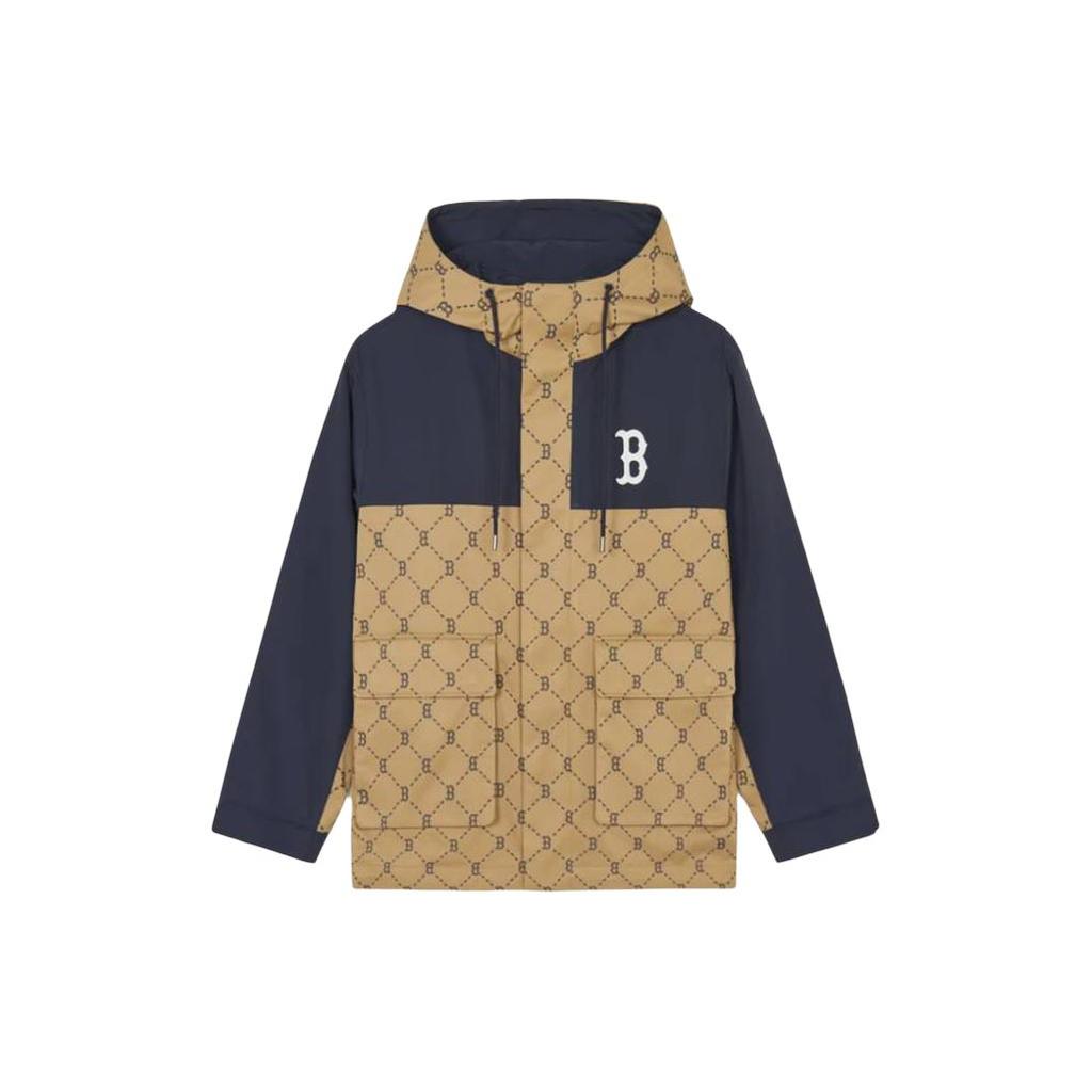 New MLB SS24 Jackets Coats Spring Fall Unisex Dark Camel 3AWJM0241-43CAD