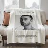 Singer Sam Smith In the Lonely Hour Blanket Design Lightweight  For Dorms, Naps, Living Room, Office,Sofa,All-Season