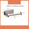 Bathroom stainless steel toilet paper holder, convenient installation of roll paper holder, kitchen tissue holder