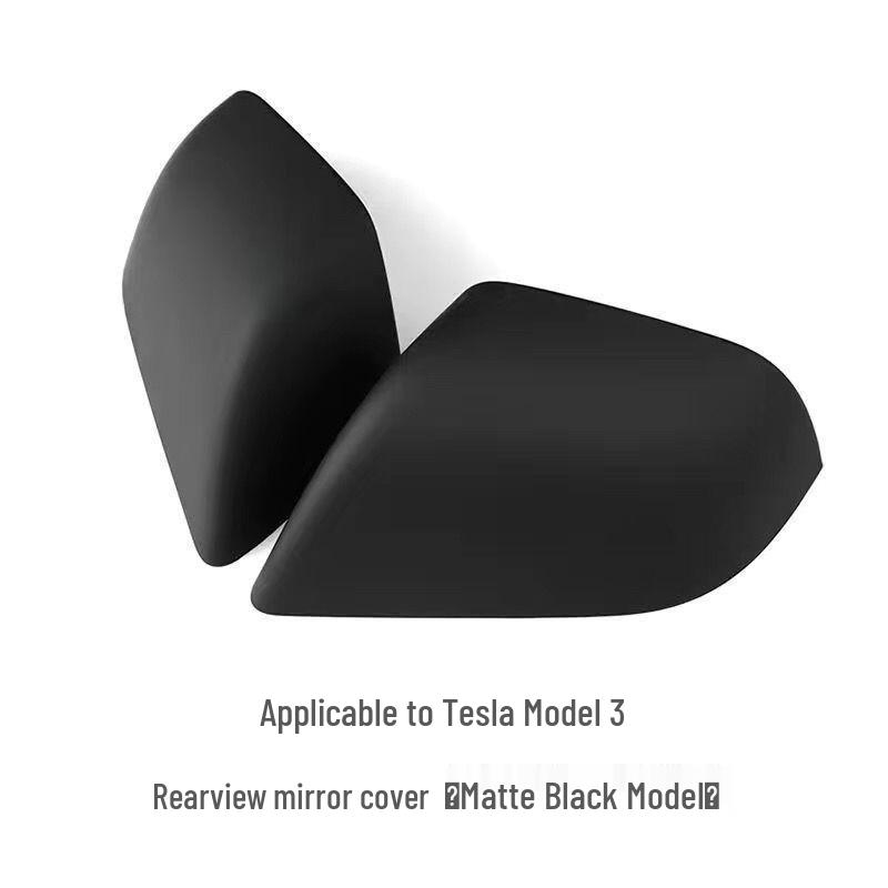 

Tesla Model Y/3 Rearview Mirror Cover Carbon Fiber Texture Protector Accessories