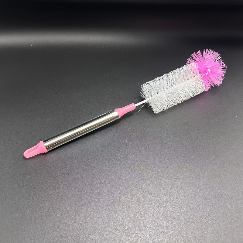 Long Handle Bottle Cleaning Brush for Narrow Neck Wine Beer Thermos Sport Water Glass Bottles