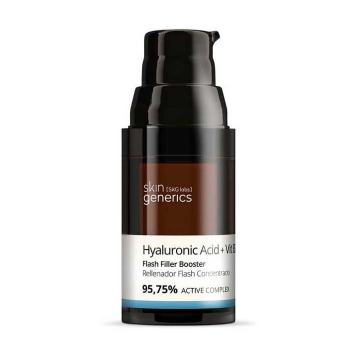 Sérum - SKIN GENERICS - BOOSTER FLASH EFFECT - Acide Hyaluronique - Vitamine B3 - 20 ml
