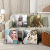 German Singer K-Kim P-Petras Pillow Case Office Cushions Suitable For Sofa Car Bedroom Decorative Cushion Cover