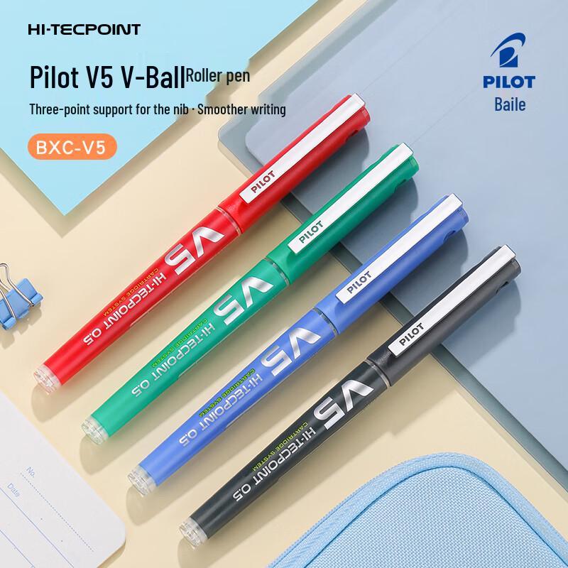 PILOT BXC-V5 Direct Liquid Rollerball Pen Set