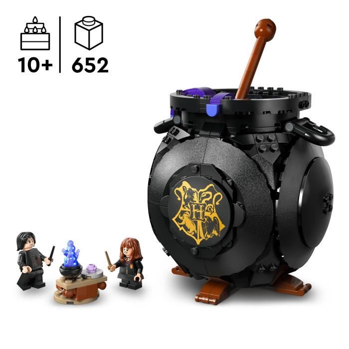 LEGO Harry Potter 76464 Le Chaudron : le Cours de Potions Caché - Jouet des 10 ans - Déco