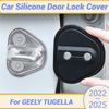 Für GEELY TUGELLA 2003 2004 2025 Silikon Auto Türschloss Schnalle Schutzhülle Elastisches Anti-Kollisions Stoßdämpfendes Polster