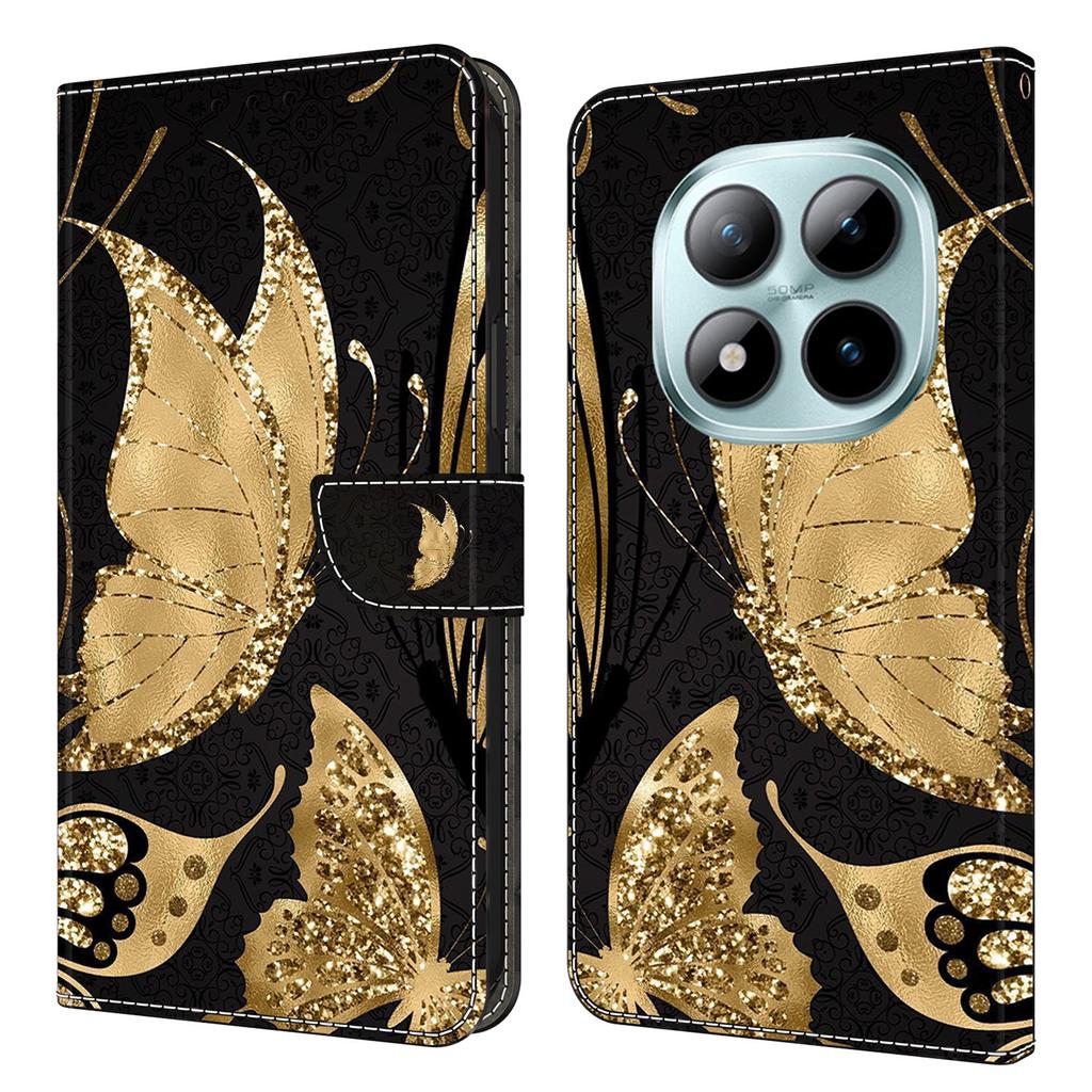 Wallet Case For Xiaomi Poco M8 5G/Redmi Note 15 5G (Global)/15 4G (Global) Magnetic Clasp 3D Pattern Leather Phone Cover