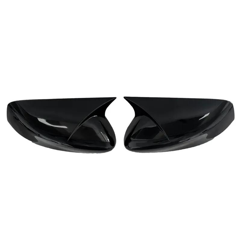 For US Nissan Altima 2013 2014 2015-2018 ABS Rearview Side Mirror Cover Wing Cap Exterior Door Housing Trim Adhesive Sticker