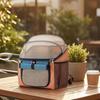 Breathable Cycle Handlebar Bag Convertible Cycle-Mounted Pet Carrier for