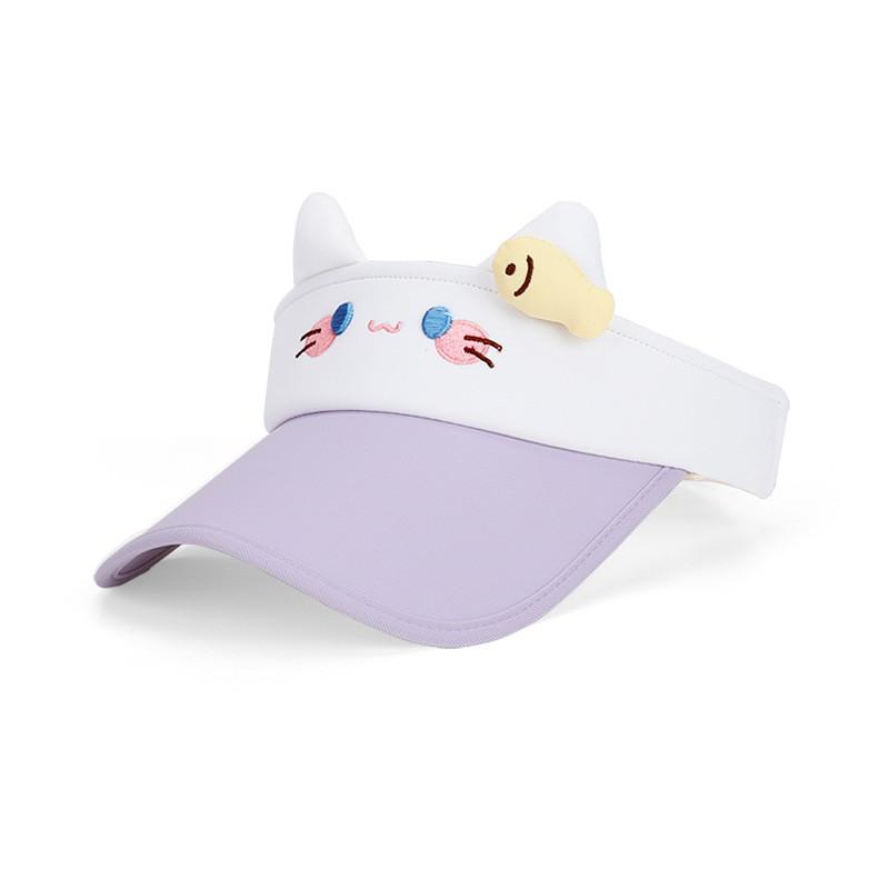 

Childrens Floppy Sun Hat With Cartoon Designs For Beach And Garden Use фіолетовий