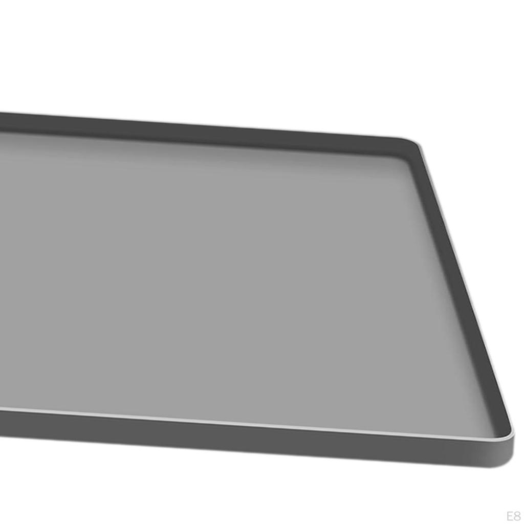 Drip Tray Made of , Floor Mat for Mini Fridge, High Raised Edge, Leak Freezer Mat, Laundry