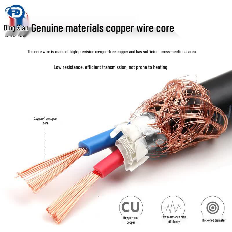 Dingxian RVVP 300/500V Shielded Power & Signal Cable