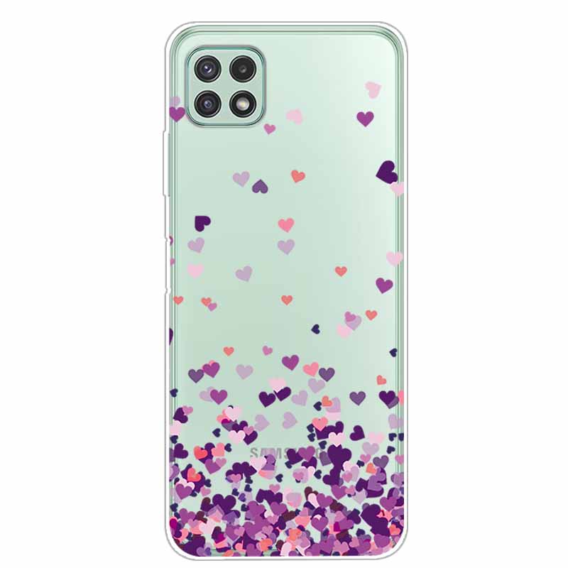 For Samsung A22S 5G Case Transparent Soft TPU Phone Cases for Samsung Galaxy A22s 5G Silicone Cover for Galaxy A22 A 22 S A 22s