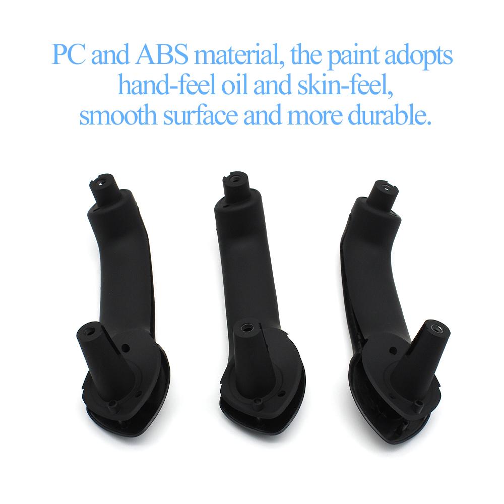 LHD RHD Car Interior Front Rear Left Right Door Pull Handle Grab Cover Replacement For Volkswagen VW Jetta MK4 Golf 4 VE Bora