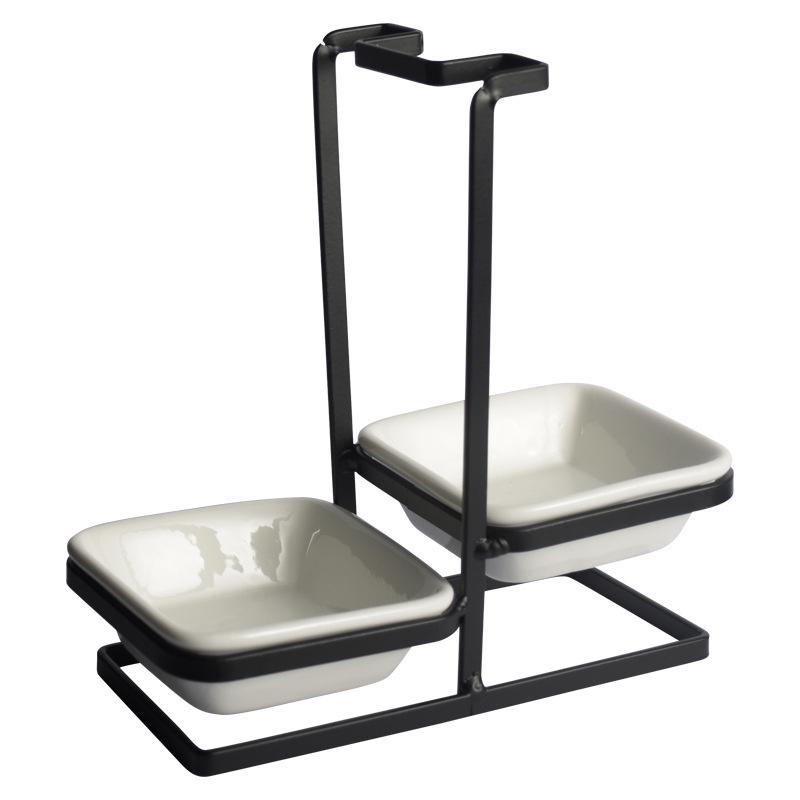 Stainless Steel Spoon and Ladle Holder - Skimmer Rack for Kitchen & Restaurant