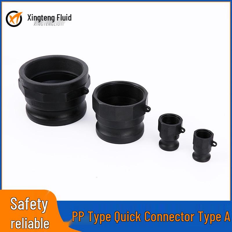 PP Quick Connectors & Eye Bolt Accessories for Wind Power/Chemical Pipelines (Types C, A, D, E)