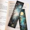 32pcs, Dreamy Night Scene Bookmark, Back to School Season, Christmas, Halloween, Suitable for Teachers, Readers, and Birthdays.