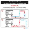 SSR Solid State Relays DC to DC Slim Relay Module 3-32VDC 6A Mini Relay Non-contact DIN Rail Relay SSR-41FDD Relays 5