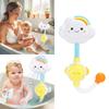 Toy Baby Bath Rainbow Cloud Spray Water Shower Tub Faucet Bathroom Gift Kids