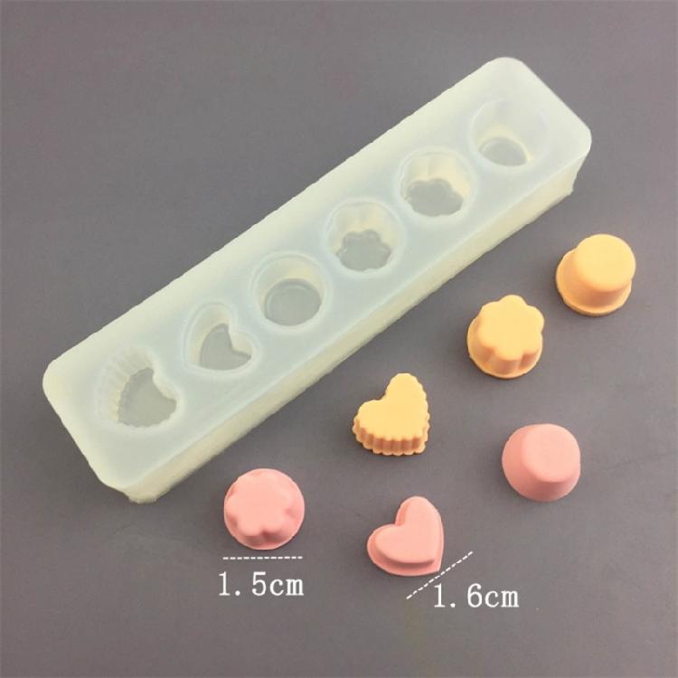 Silicone Handmade Handicrafts Molds DIY Jelly Cake Decors Fondant Puddings Molds