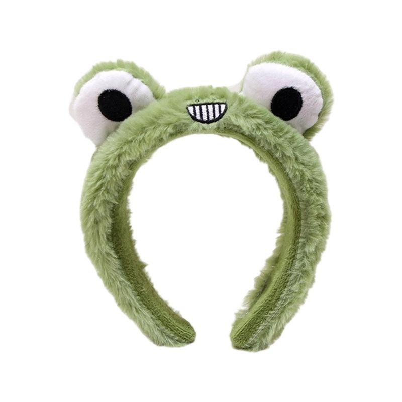 Cartoon Headbands Plush Animal Hairhoop For Kids Teens And Adult Fun Fashion Face Washing Hairband Party Accessories
