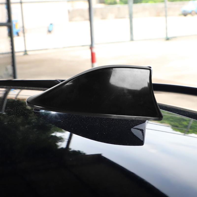 Shark Fin Antenna for Car Decoration - No Punching Needed!