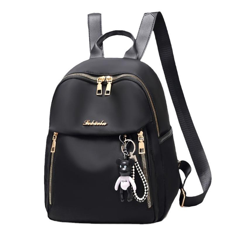 Schoolbag Women's Backpack New Trendy Oxford Cloth Backpack Large Capacity Anti-splashing Travel Shoulder Bag Student School Bag