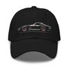 Stingray Dad Hat Classic C Muscle Car Cap with Redline Style