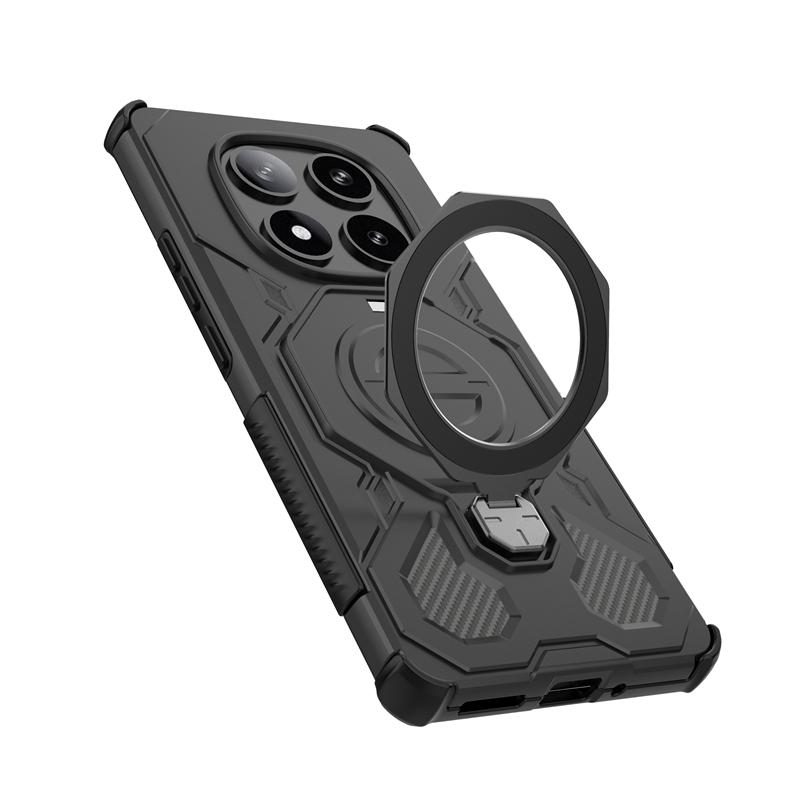 Magnetic Wireless Charge Cover For Redmi Note 14 Pro Plus Phone Holder Case Redmi Note14 Pro Cover For Redmi Note 14 Pro 5G Case