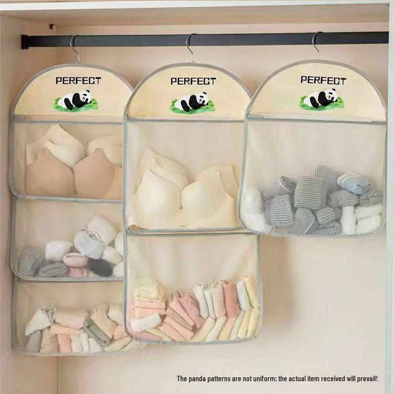 Mesh Lingerie and Socks Storage Bag for Dorms