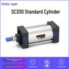 Yadeke SC Standard Cylinder: Large Stroke SC200*5075 Aluminum Alloy Pneumatic Cylinder with Thickened End Cover
